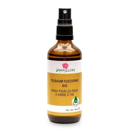 DAMASCENA Fussspray Teebaum Bio