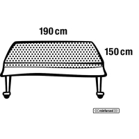 FOLIODRAPE Tischabdeck 150x190cm gef ex ver FOLIODRAPE Tischabdeck 150x190cm gef ex ver