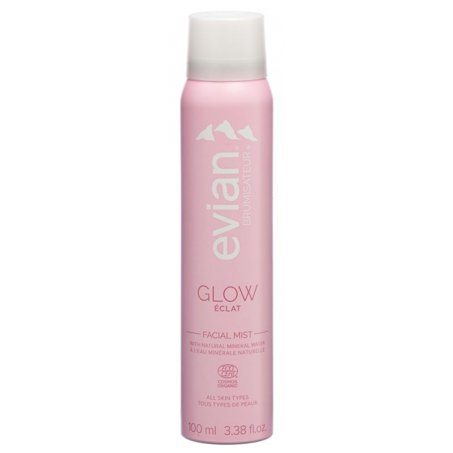 EVIAN facial mist glow