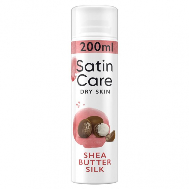 GILLETTE Women Satin Care Gel Shea Butt (n)