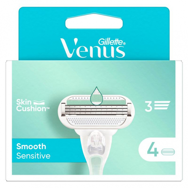 Лезвия GILLETTE Venus Smooth Sensitive