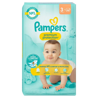 PAMPERS Prem Prot Gr3 6-10kg Midi Sparp