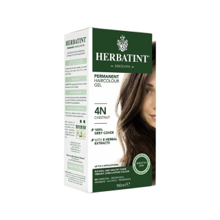 HERBATINT гель-краска для волос 4N каштановый