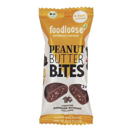 FOODLOOSE Peanut Butter Bites Erdnu-Scho