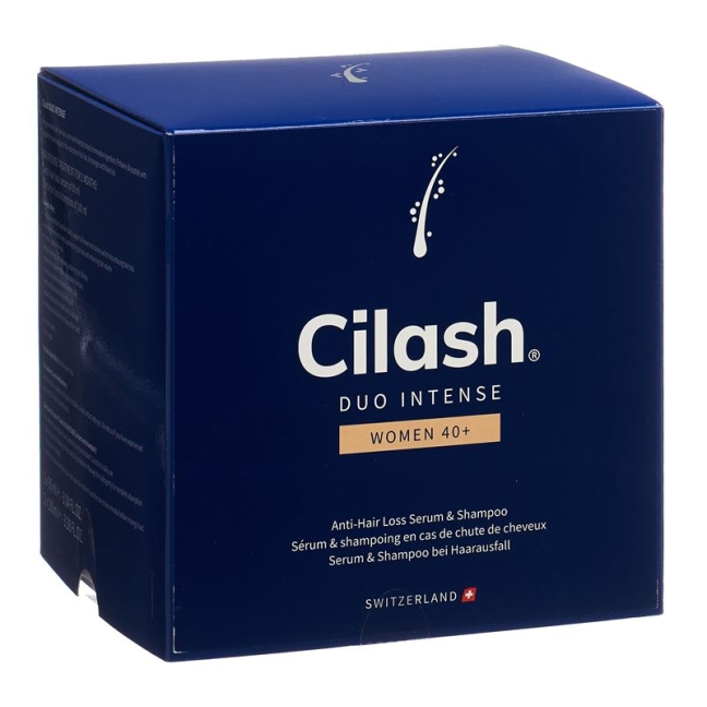 CILASH INTENSE Women 40+ Serum&Shamp DUO Haaraus