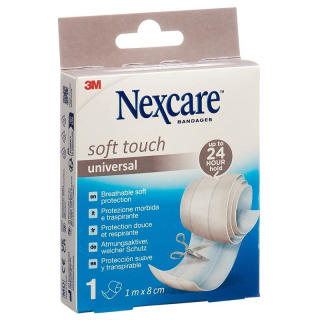 3M NEXCARE Soft Touch univer Band 1mx8cm