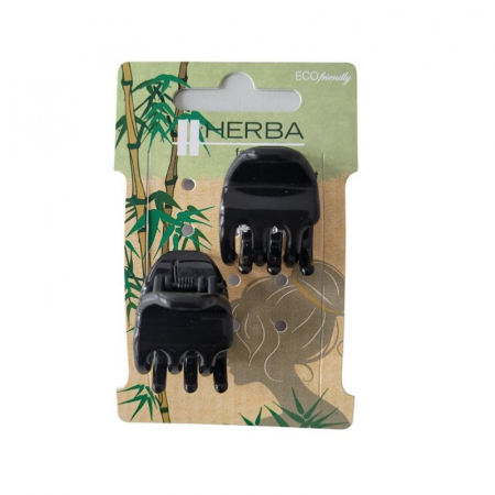 HERBA Ecofriendly Klammer 2.2cm schwarz