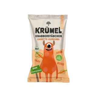 KRÜMEL Knabberstäbchen Karotte-Kurkuma