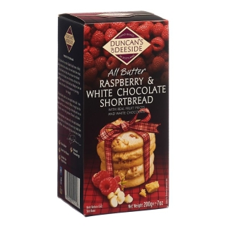 DUNCANS Shortbread Raspberry Whi Choco Chips