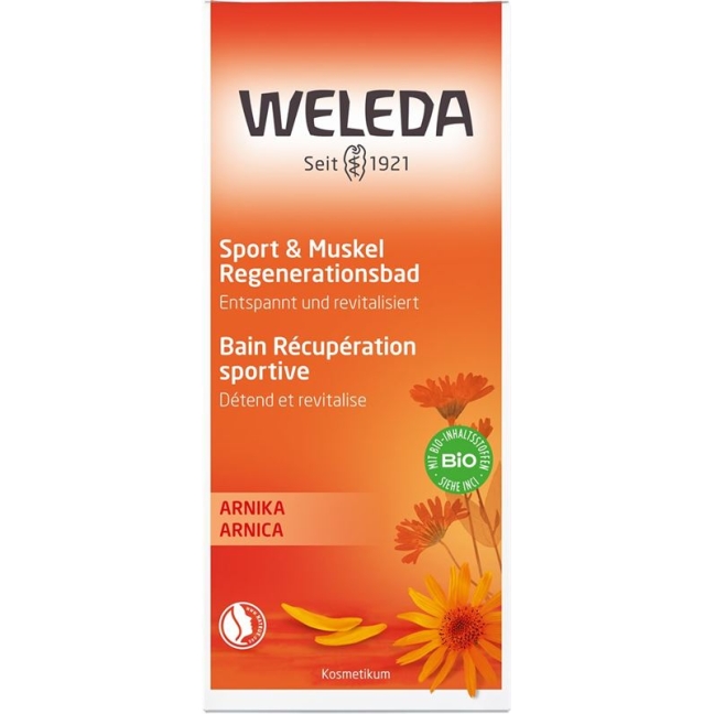 WELEDA Sport&Muskel Regenerationsbad Arnika