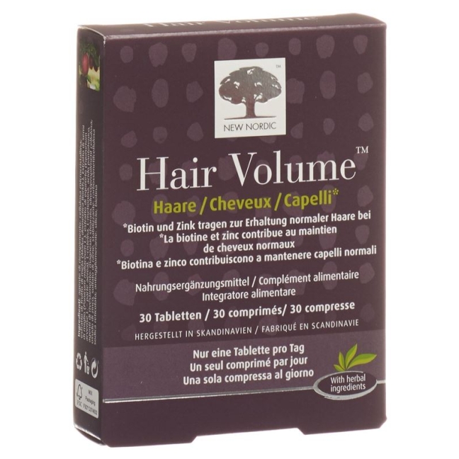 NEW NORDIC Hair Volume Tabl