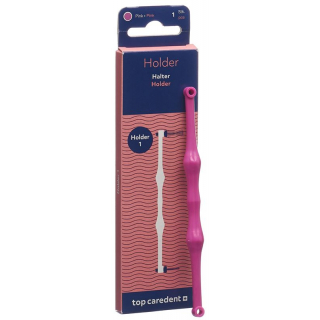 TOP CAREDENT Holder 1 Halter Interdental L pink