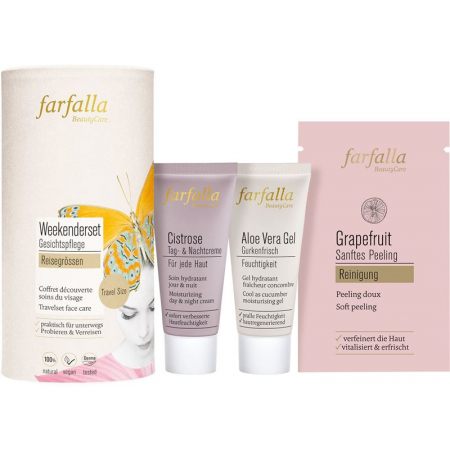 FARFALLA Weekenderset Gesichtspflege