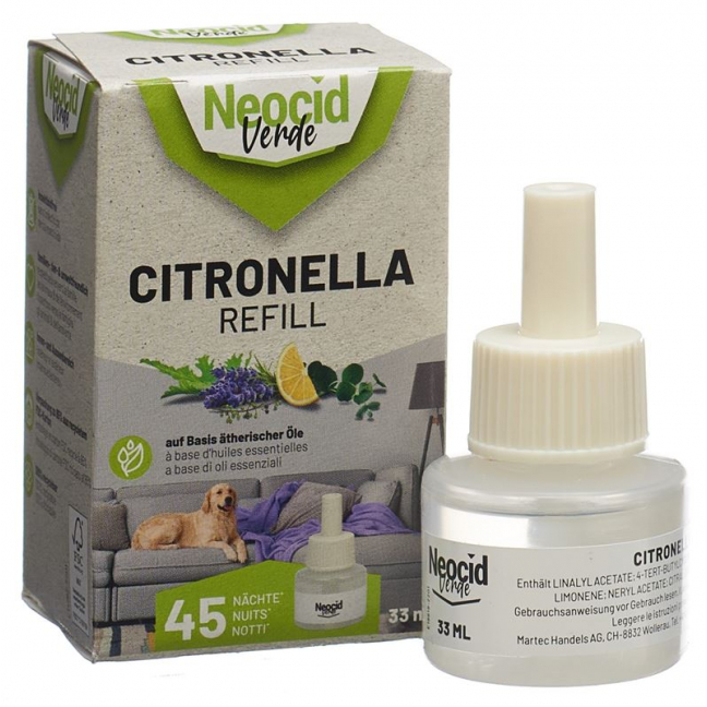 NEOCID VERDE Citronella Refill-Fläschchen