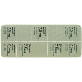 Olanzapin Mepha Tabletten 7.5mg 28 Stück