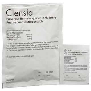 Clensia Pulver Beutel 8 Stück