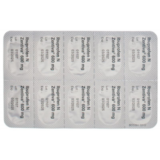 Ibuprofen N Zentiva Filmtabletten 600mg 20 Stück