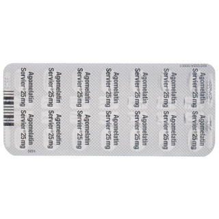 Agomelatin Servier Filmtabletten 25mg 28 Stück