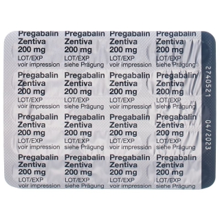 Прегабалин Зентива капсулы 200мг 84 шт.