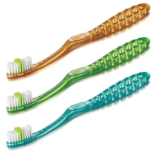 Trisa We Care medium duo toothbrush