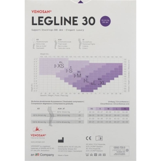 Venosan Legline 30 A-d M Beige 1 Paar