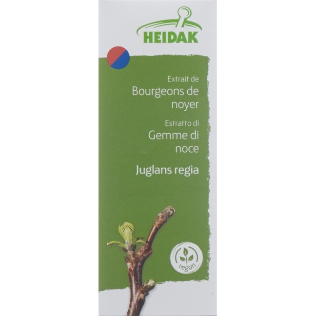 HEIDAK Bud Walnut Juglans Бутылка для мацерации в глицерине 30 мл