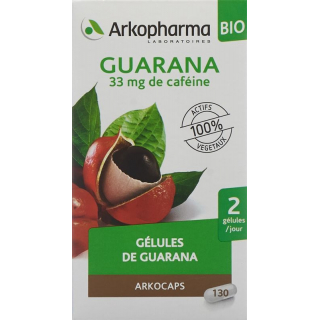 Arkocaps Guarana Kapseln Bio Dose 130 Stück