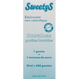 Goodness Sweetys Sucralose Suessstoff Tropfflasche 10 M