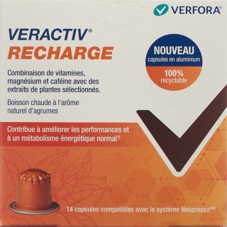 Капсулы Veractiv Recharge Nespresso 14 шт.
