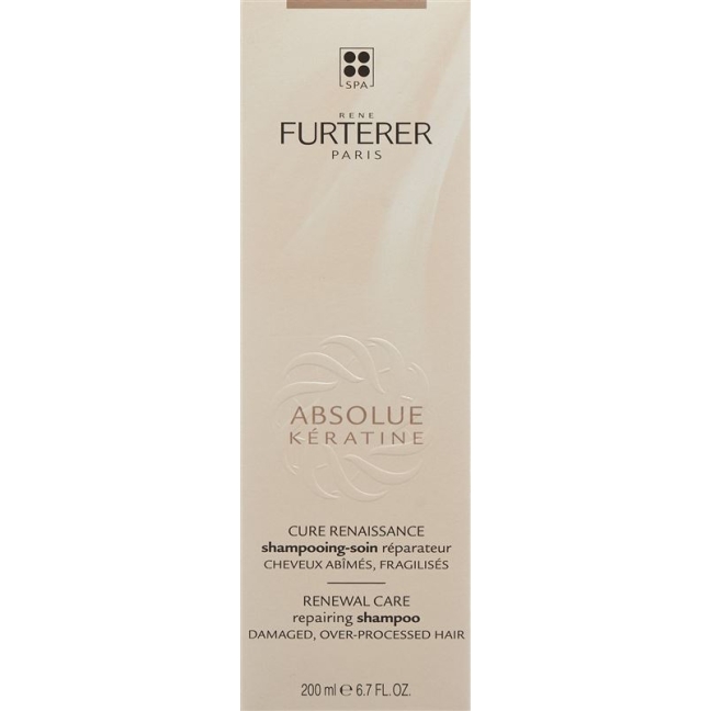 Furterer Absolue Кератиновый шампунь 200мл