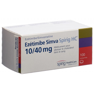 Ezetimib Simva Spirig HC Tabletten 10/40mg 100 Stück