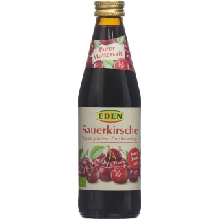 Eden Sauerkir Muttersaft ohne Zucker Unverdue Bio 330ml