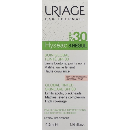 URIAGE Hys&eacute;ac 3 Regul тональный крем SPF30 40мл