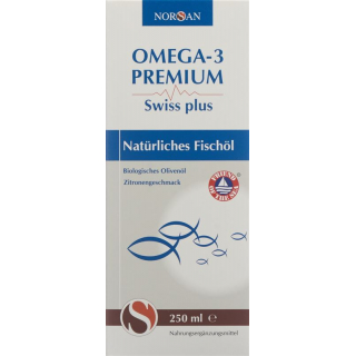 Norsan Omega-3 Premium Swiss Plus Öl Flasche 250ml