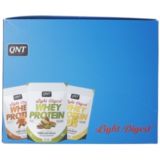 Qnt Light Digest Whey Protein Displ Mix Box 18x 40g