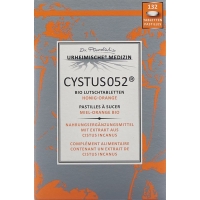 Cystus 052 органические пастилки медово-апельсиновые 132 штуки