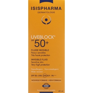 Isis Pharma Uveblock Fluide Invisible SPF 50+ 40ml