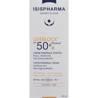 Isis Pharma Uveblock Mineral Teinte SPF 50+ 40ml