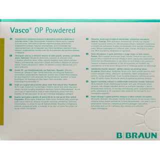 Vasco Op Powdered Grösse 6.5 50 Paar