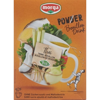 Morga Powerpowder Bouillondri Thai Bio 10 Beutel 4g