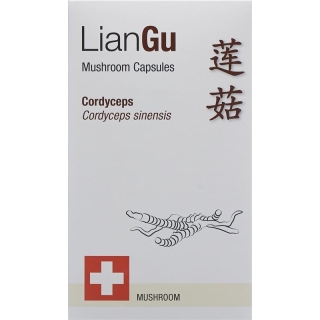 LianGu Cordyceps Mushrooms Capsules Can 180 Pieces