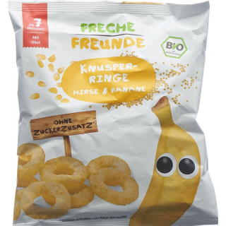 Freche Freunde Knusper-Ringe Hirse & Banane 20g