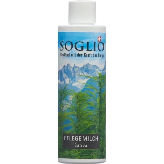 Soglio Pflegemilch Sativa Flasche 200ml