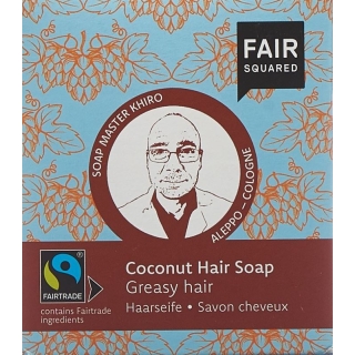 Fair Squared Hair Soap Coco Greasy Hair 2x 80g