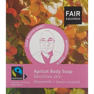 Fair Squared Body Soap Apric Sens Skin 2x 80g