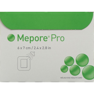 Mepore Pro Wundverband 7x6cm Wundk 4x3cm Steril (n) 60 Stück