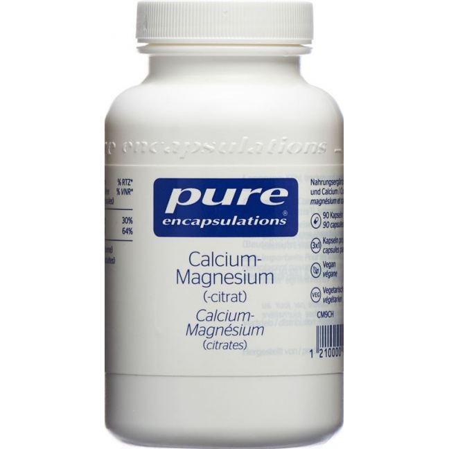 Pure Calcium-Magnesium Kapseln Neu Dose 90 Stück