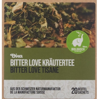 Dixa Bitter Love Tee Bio Py Beutel Box 20 Stück