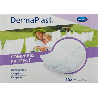 DermaPlast Compress Protect 7,5х10см 15 шт.