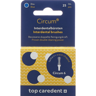 Top Caredent Circum 6 Int Breasts Серый 25 шт.